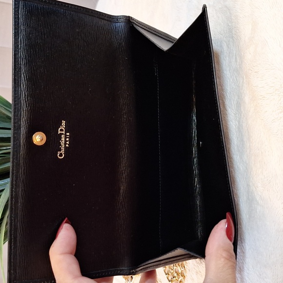 Dior Double Flap Leather Wallet - Picture 8 of 14